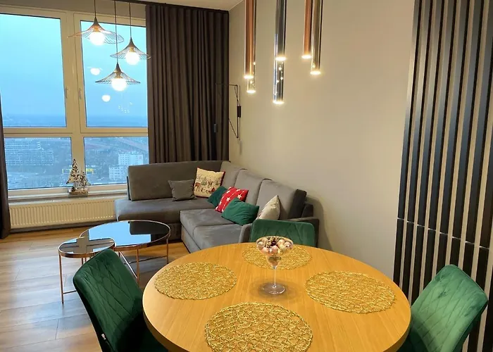 Praga 23rd Floor High-class By Bookinghost Apartman Varsó